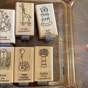 2003 Stampin’ Up! “Little Hellos” 8-piece set